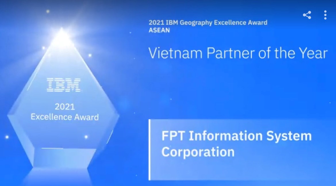IBM 2021 Geography Excellence Award