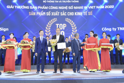 FPT.eSign ranks among Top 10 Excellent Make in Vietnam products for digital economy