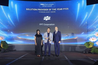 FPT honored as “Solution Provider of the Year” by Dell Technologies