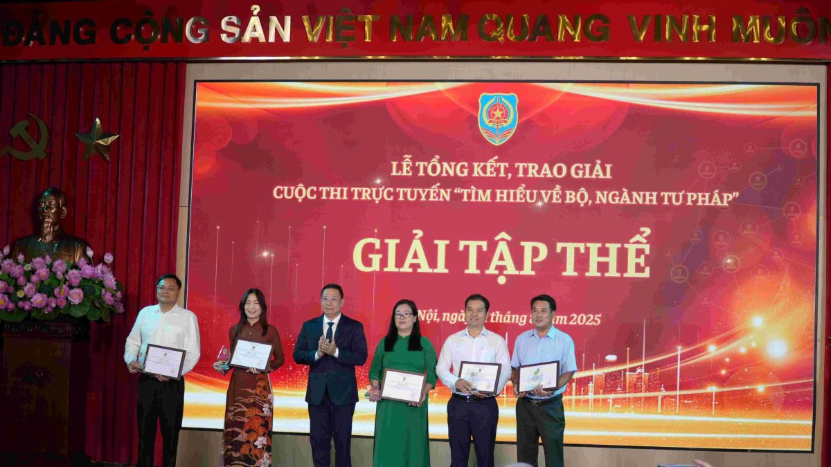 The Ministry of Justice successfully hosts the online contest ‘Learn about the Ministry of Justice’