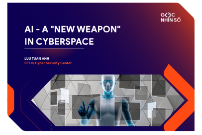 AI is not just technology; it is also a “new weapon” in cyberspace.