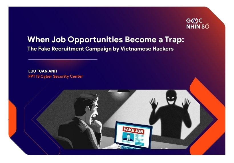 Chart Job Fake Fake Job Offers: The Recruitment Trap by Vietnamese Hackers