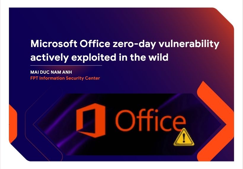 Microsoft Office zero-day vulnerability actively exploited in the wild ...
