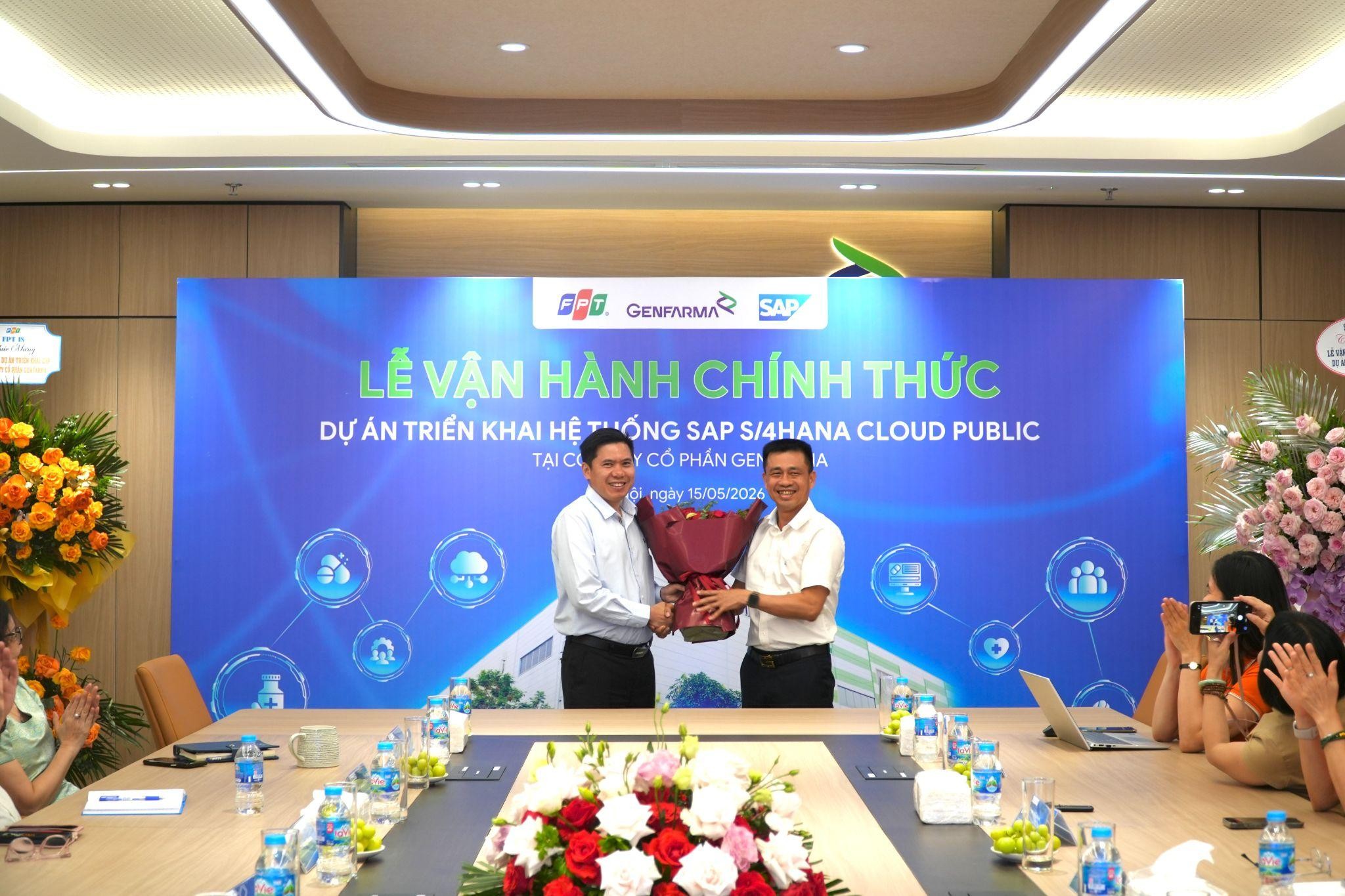 Genfarma Va Fpt Chinh Thuc Dua Vao Van Hanh He Thong Quan Tri Doanh Nghiep Sap S4hana Public Cloud Sau 2 Thang Trien Khai 1779102968 1779436342