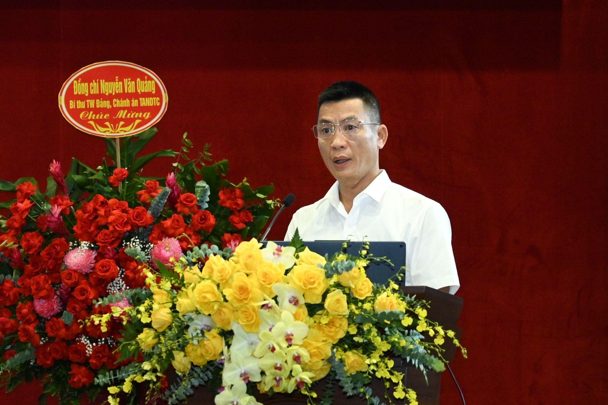 Chu Duc Anh Vu Truong Vu To Chuc Can Bo Tandtc Phat Bieu Khai Mac Hoi Nghi Chia Se Ve Muc Tieu Gia Tri Cua Viec Xay Dung Va Trien Khai Nen Tang 1789369888 1789580028