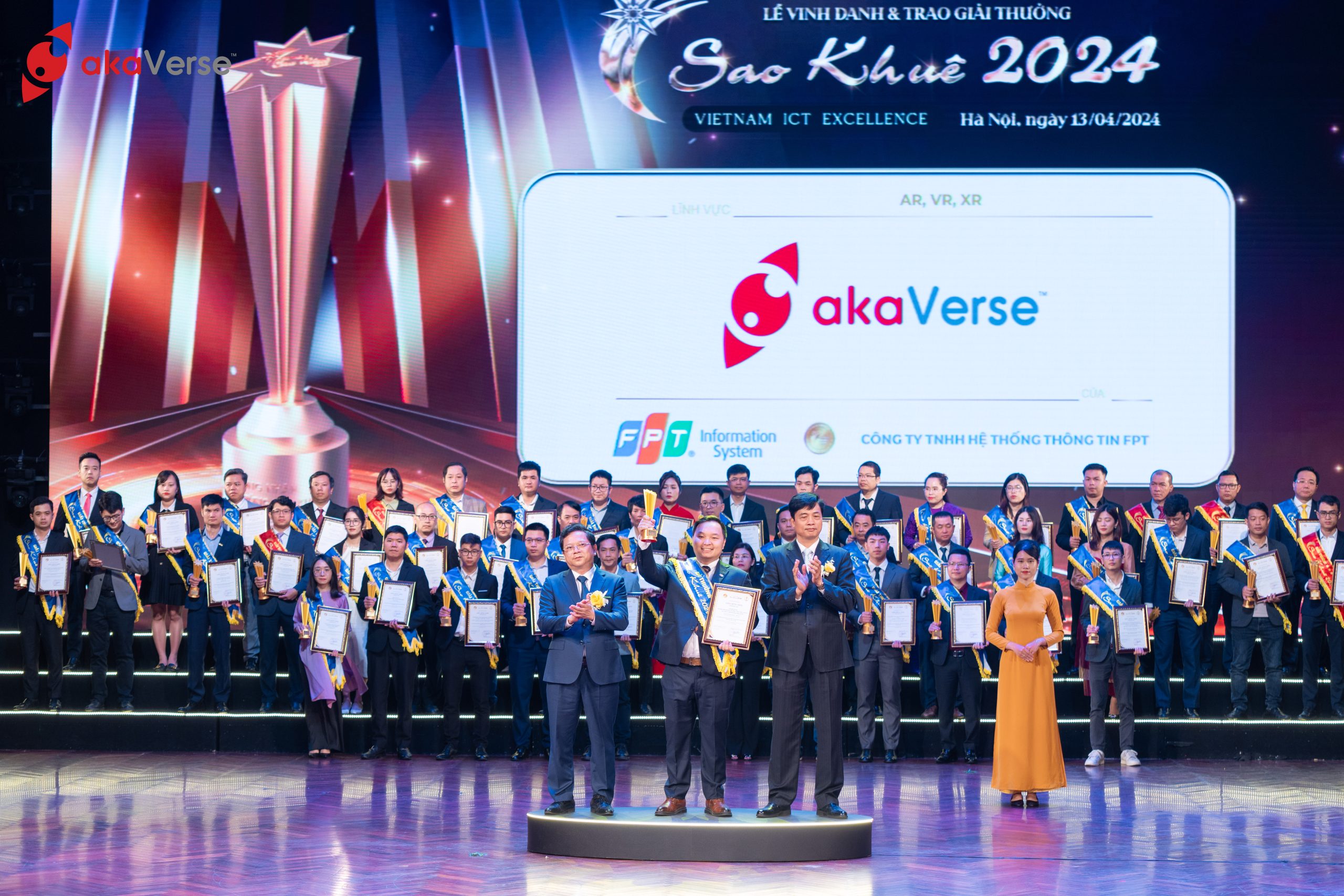 2024 Sao Khue Awards (Vietnam ICT Excellence) – VR/AR Training Solution (akaVerse)