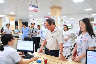 FPT IS deployed electronic medical record system in Quang Yen Commune Health Center successfully passes appraisal