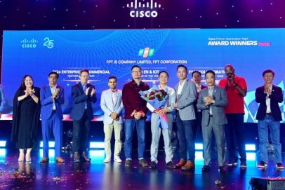 FPT affirms its mark with 3 big awards at Cisco Partner Appreciation Day 2024