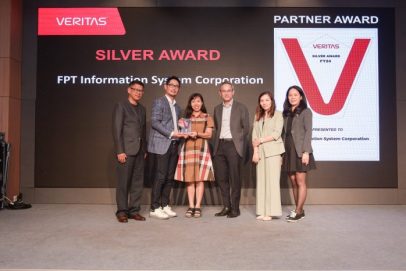 FPT IS is honored and given the Silver Award by Veritas