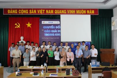 FPT IS cooperates with IBM Vietnam to consult on digital transformation in Can Tho industrial park