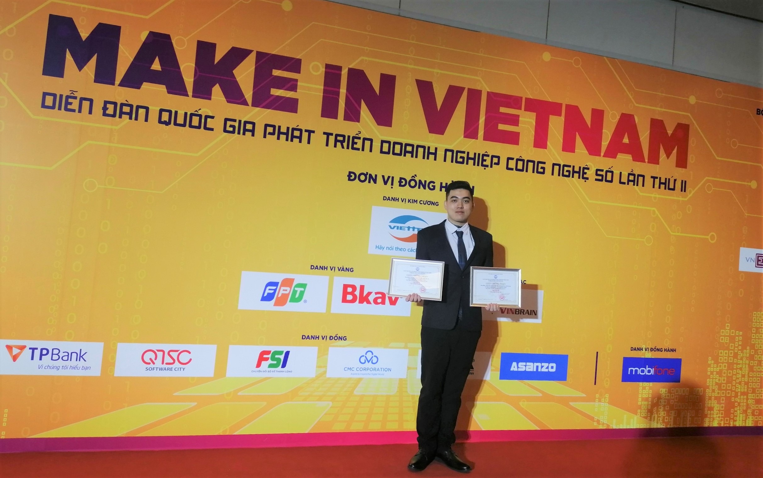 Make in Vietnam Digital Technology Product Awards 2020 – Top 10 Digital Solutions category – Managed Detection and Response Solution (FPT.EagleEye MDR)