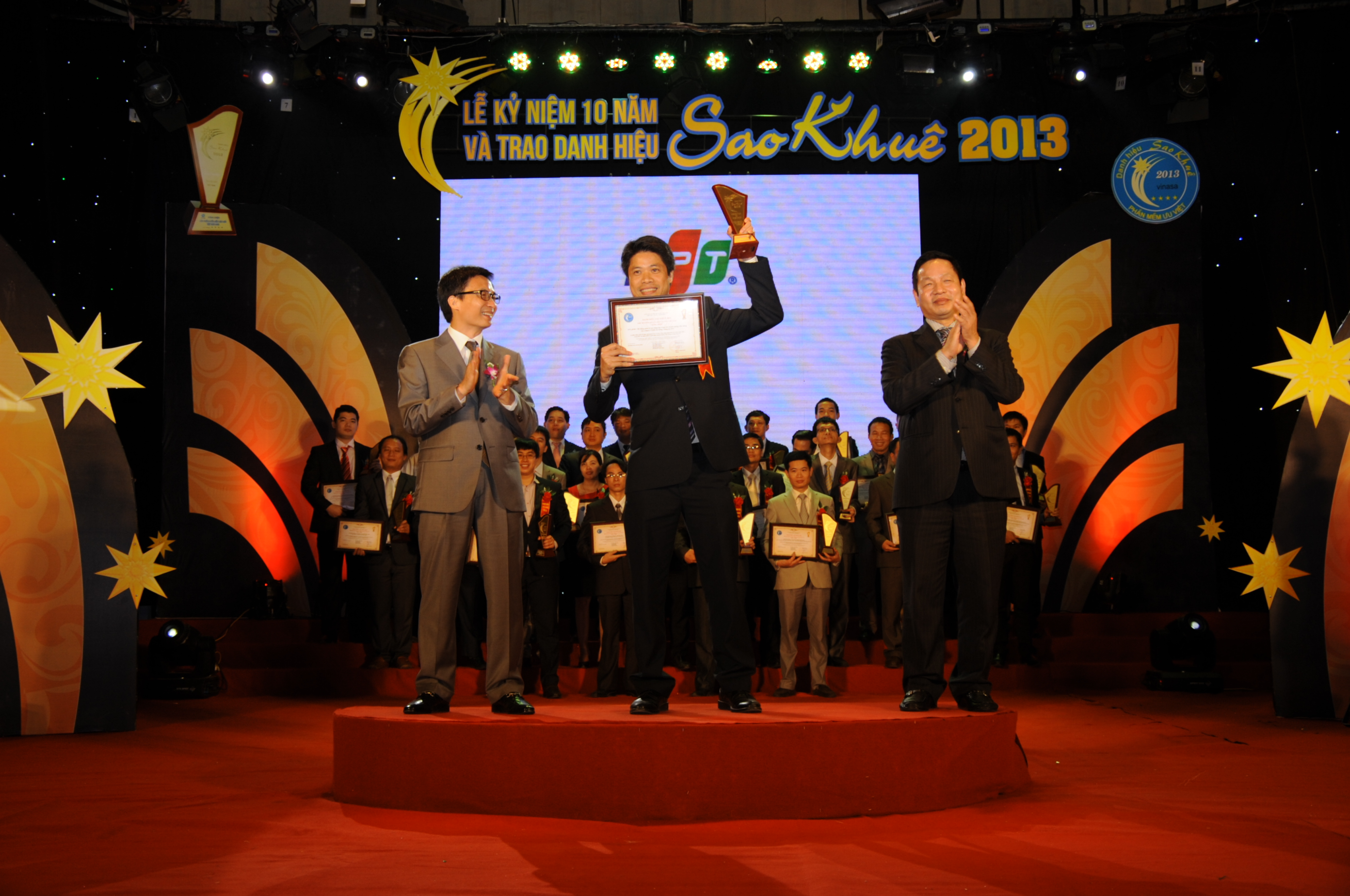 2013 Sao Khue Awards (Vietnam ICT Excellence) – Solution for managing sales and supply chains and supporting marketing activities of telecomunications enterprises (FPT.ePOS)