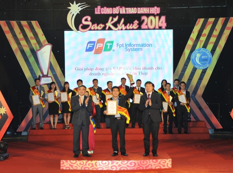 2014 Sao Khue Awards (Vietnam ICT Excellence) – SAP Solutions for Steel Industry (FPT.SAP iFESS)