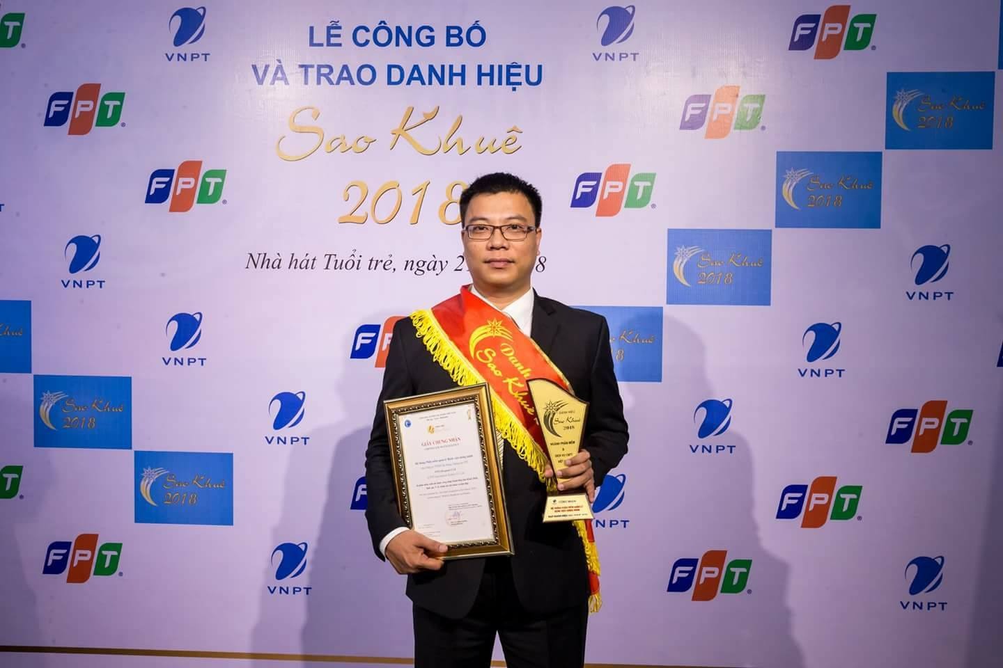 2018 Sao Khue Awards (Vietnam ICT Excellence) – Smart Hospital Management System (FPT.eHospital 2.0)