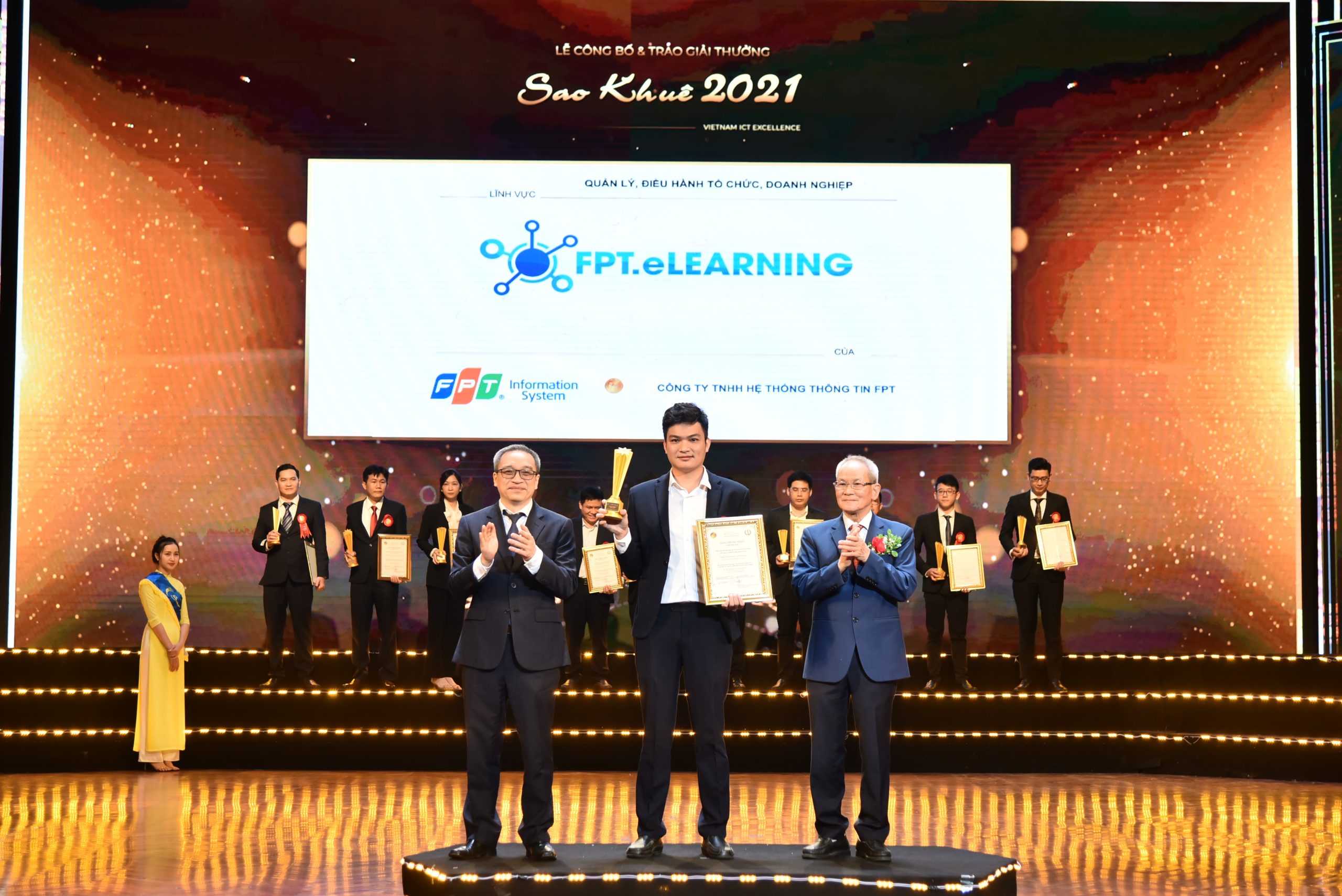 2021 Sao Khue Awards (Vietnam ICT Excellence) – Online Training System (FPT.eLearning)