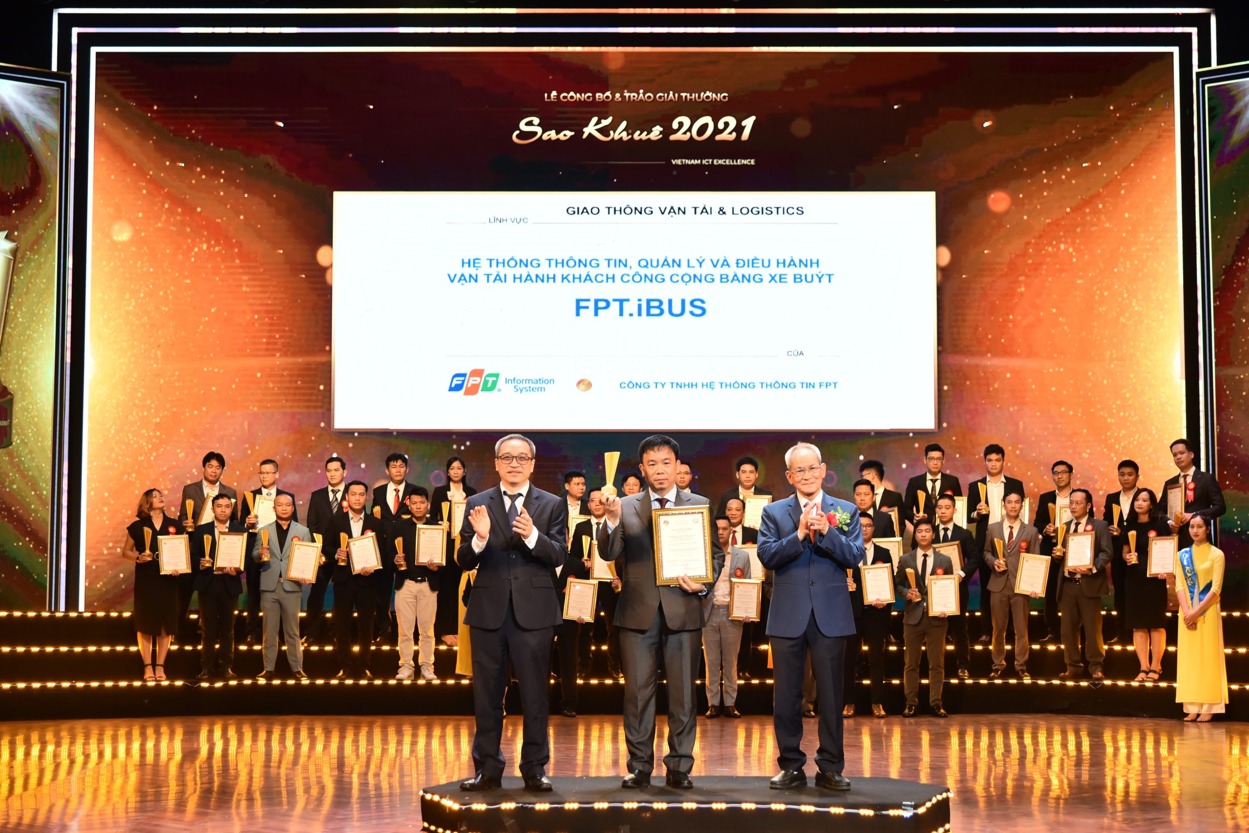 2021 Sao Khue Awards (Vietnam ICT Excellence) – Public Transportation Management System (FPT.iBus)