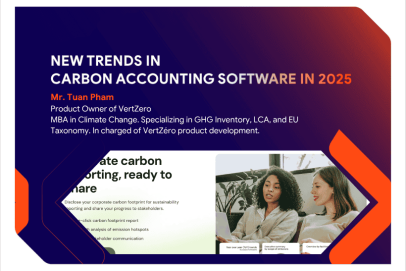 New trends in carbon accounting software in 2025