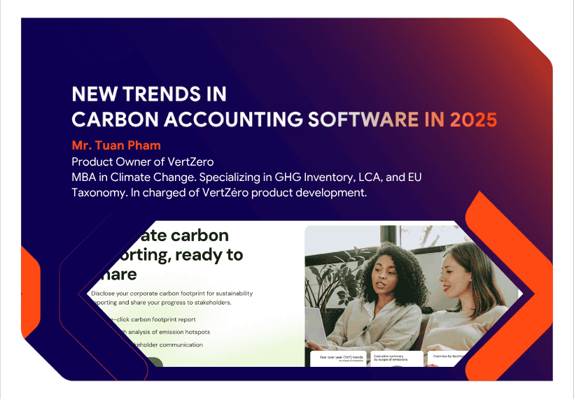 New trends in carbon accounting software in 2025