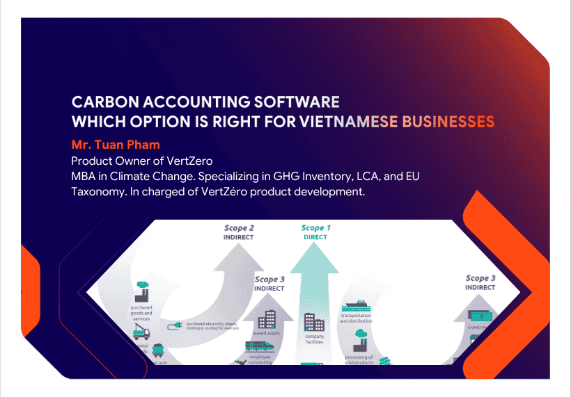 Carbon accounting software – Which option is right for Vietnamese businesses 