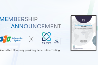 FPT IS  became a CREST member for penetration testing services 