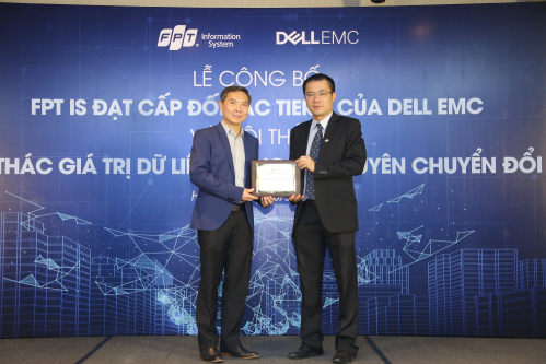 Đối tác cao nhất về giải pháp lưu trữ, giải pháp hội tụ và sao lưu bảo vệ dữ liệu tại của DELL EMC Việt Nam