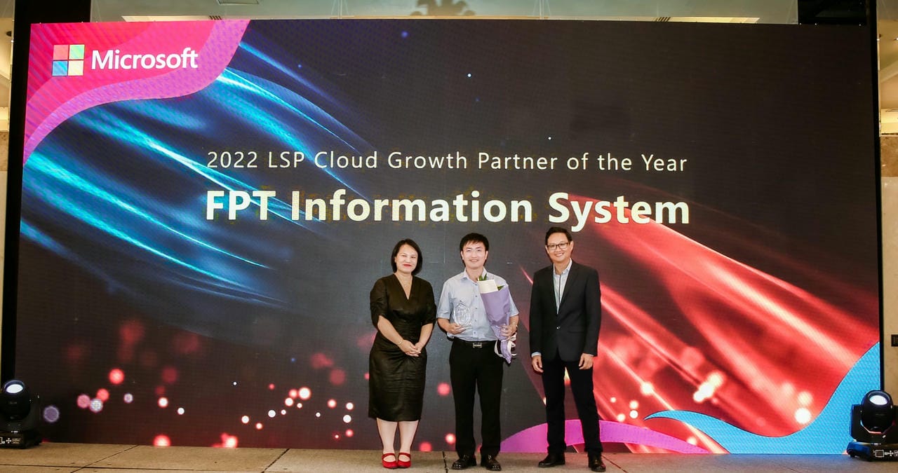 FPT IS giành giải thưởng 2022 LSP Cloud Growth Partner of the Year của ...