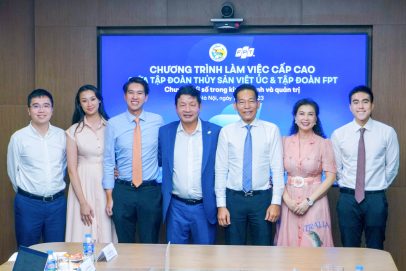 Thủy sản Việt Úc song hành cùng FPT vì ngành tôm công nghệ cao bền vững