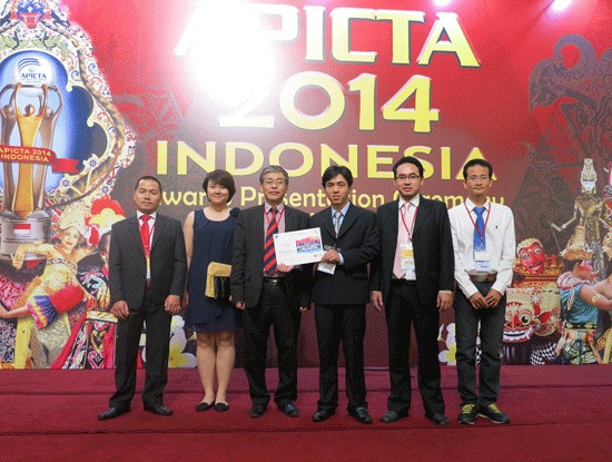 Hệ thống quản trị nhân sự – tiền lương FPT.iHRP đạt Giải thưởng Công nghệ thông tin – Truyền thông khu vực Châu Á – Thái Bình Dương (APICTA Awards) 2014