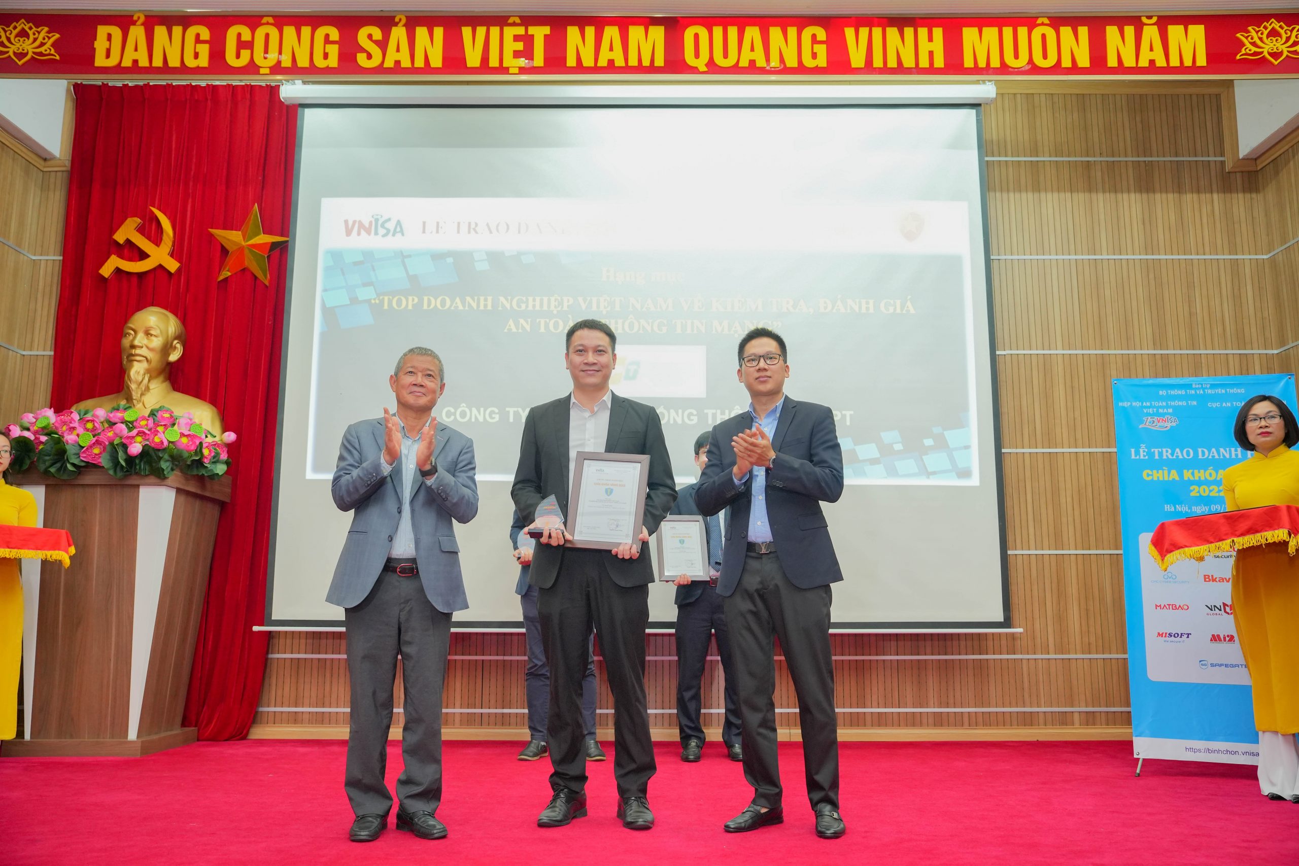 Giải thưởng Chìa khóa vàng 2022, hạng mục Top doanh nghiệp Việt Nam về kiểm tra, đánh giá an toàn thông tin mạng