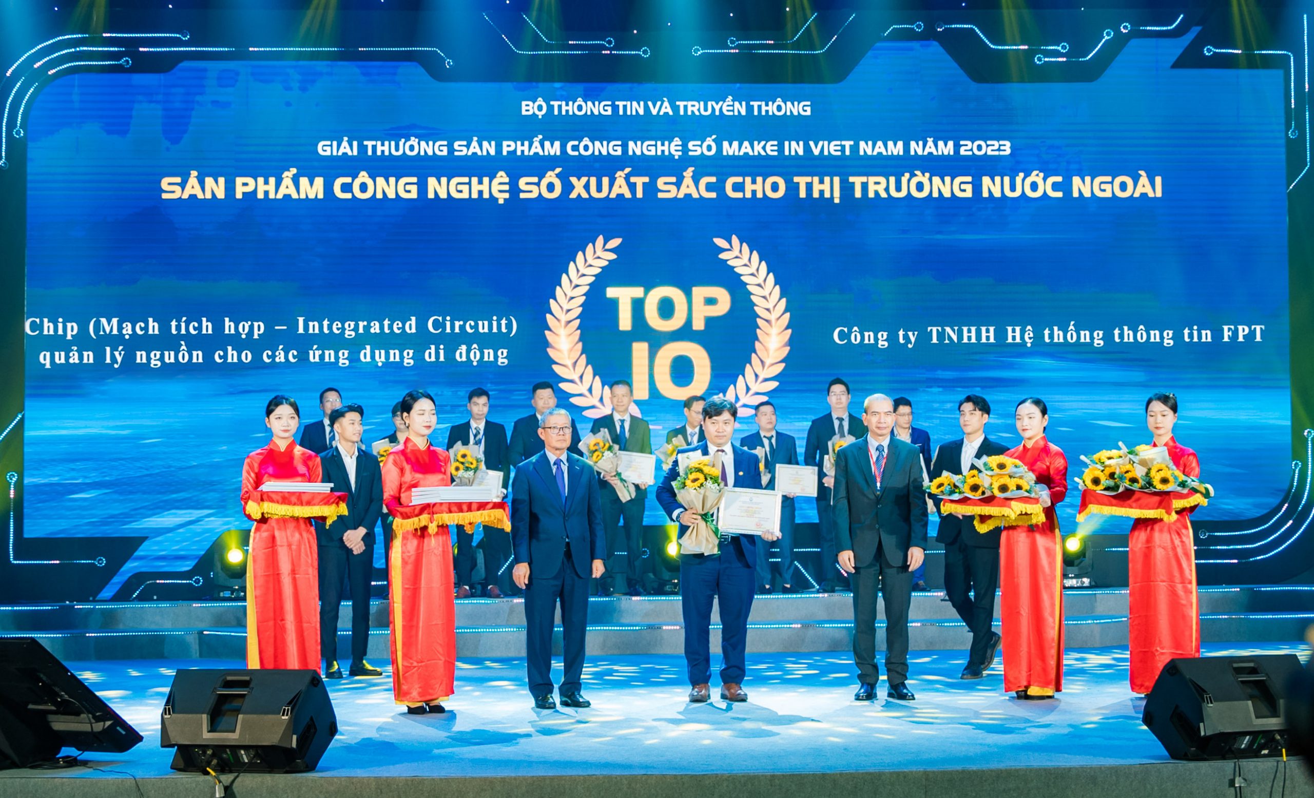 Sản phẩm Chip (Mạch tích hợp – Integrated Circuit) quản lý nguồn cho các ứng dụng di động đạt Top 10 Sản phẩm công nghệ số xuất sắc cho thị trường nước ngoài – Giải thưởng Sản phẩm công nghệ số Make in Viet Nam 2023