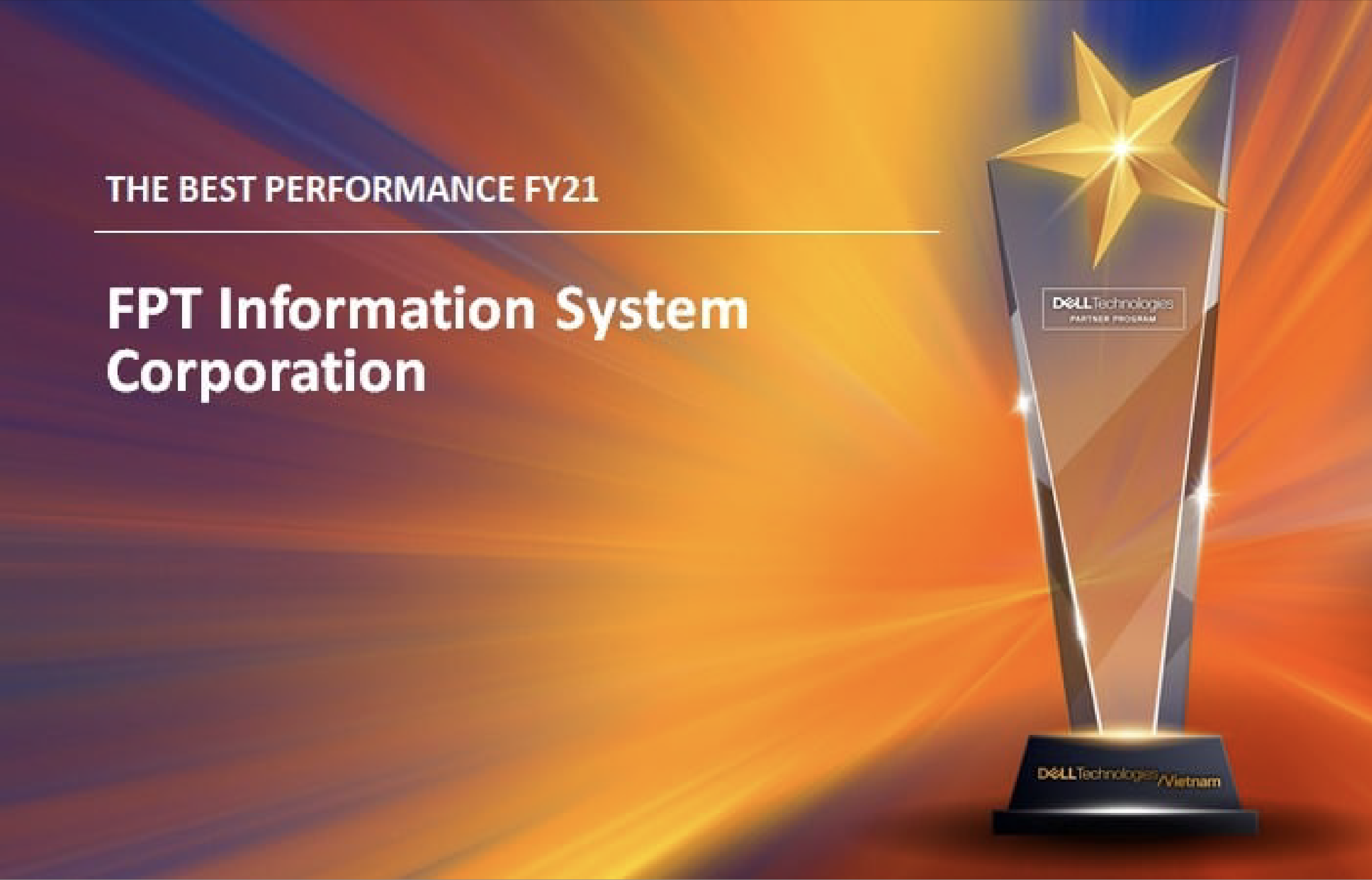 Dell Technologies The Best Performance FY21