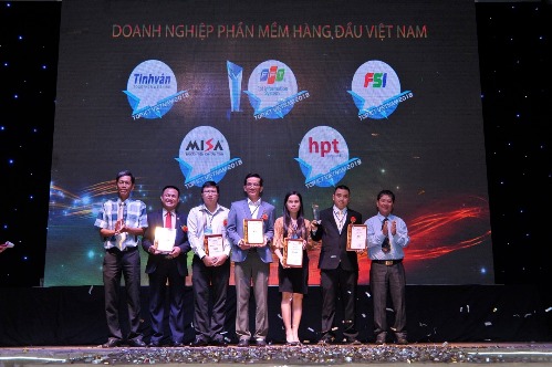 Giải thưởng TOP ICT Việt Nam 2018, hạng mục Doanh nghiệp phần mềm hàng đầu Việt Nam
