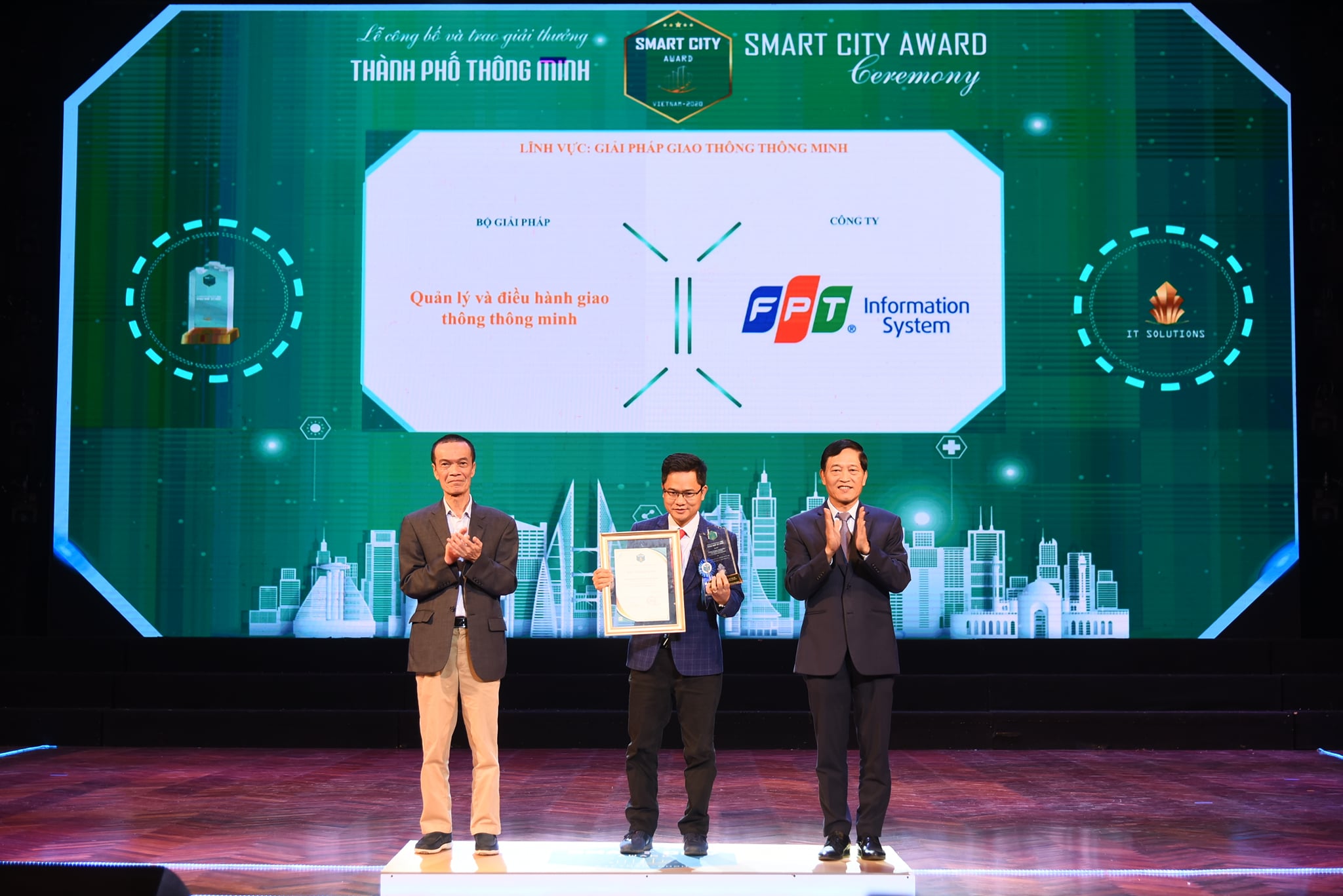 Bộ giải pháp Quản lý và điều hành giao thông thông minh đạt Giải thưởng Thành phố thông minh Việt Nam 2020