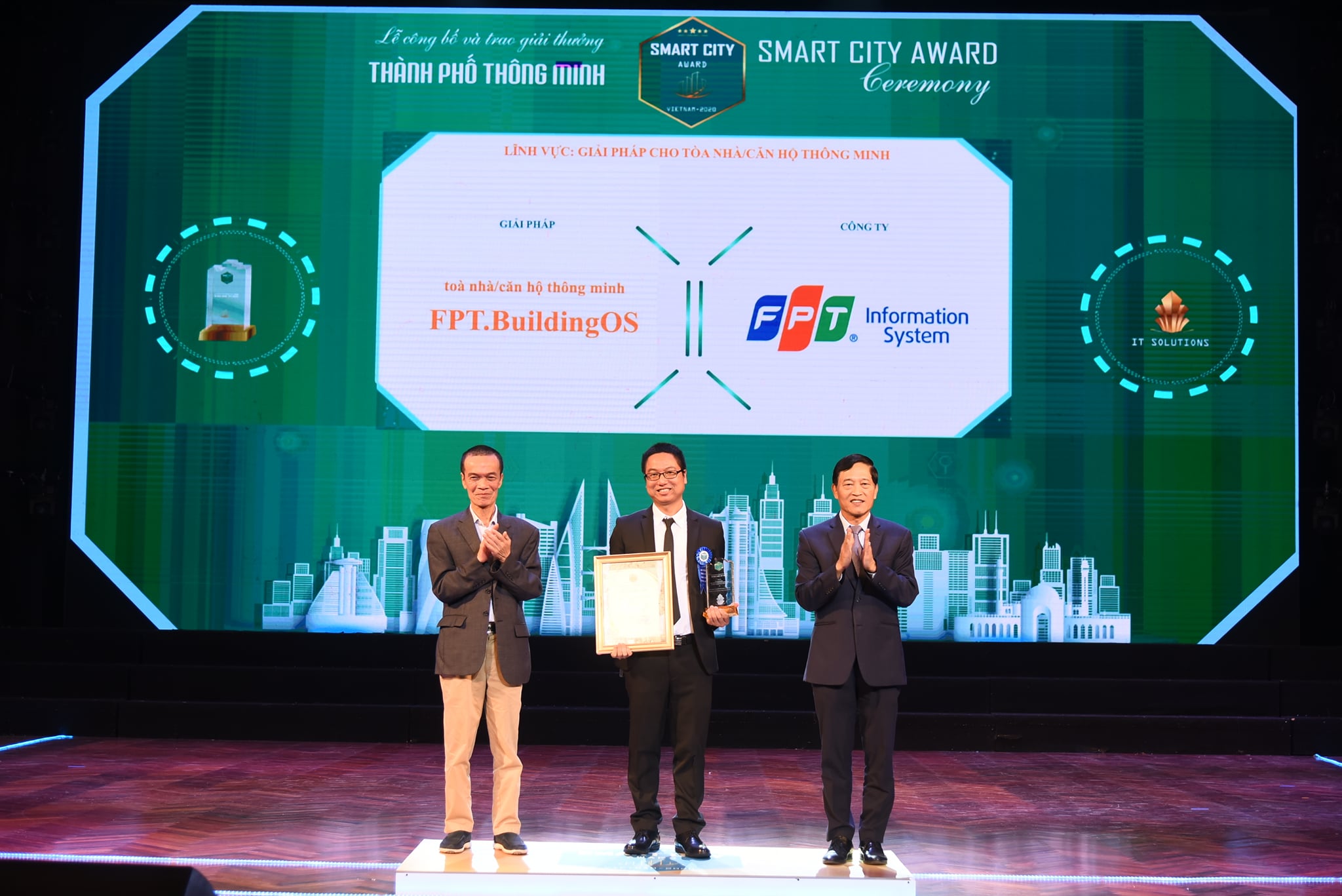 FPT.BuildingOS – Giải pháp toà nhà/căn hộ thông minh đạt Giải thưởng Thành phố thông minh Việt Nam 2020
