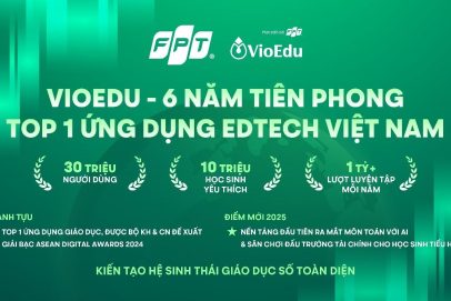 VioEdu – 06 năm tiên phong ứng dụng AI trong giáo dục
