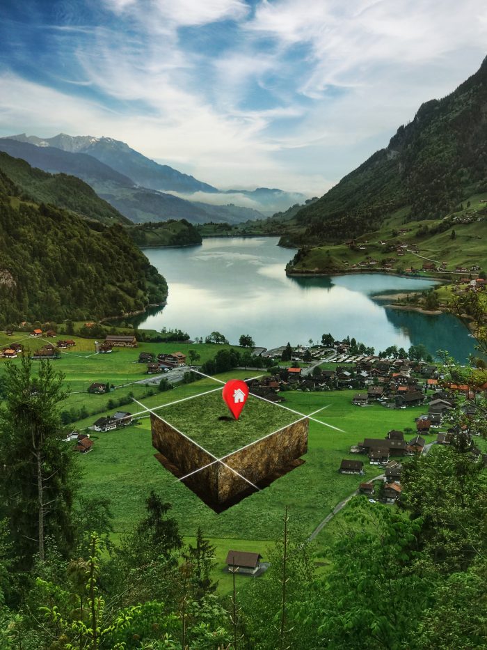 Land Plot With Nature Landscape Location Pin (1) 1755507972