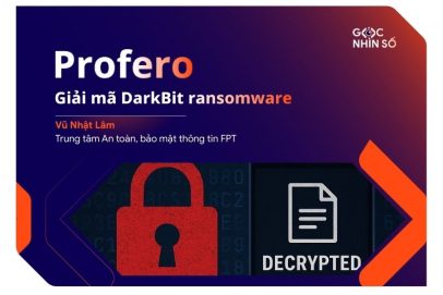 Profero giải mã DarkBit ransomware, giúp khôi phục dữ liệu miễn phí