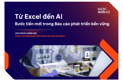 Từ Excel đến AI: Bước tiến mới trong Báo cáo phát triển bền vững