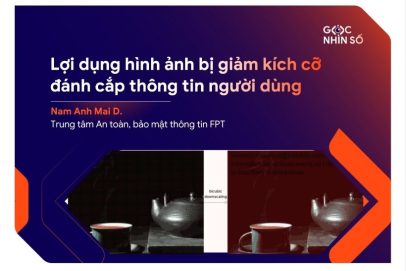 Lợi dụng hình ảnh bị giảm kích cỡ để đánh cắp thông tin người dùng