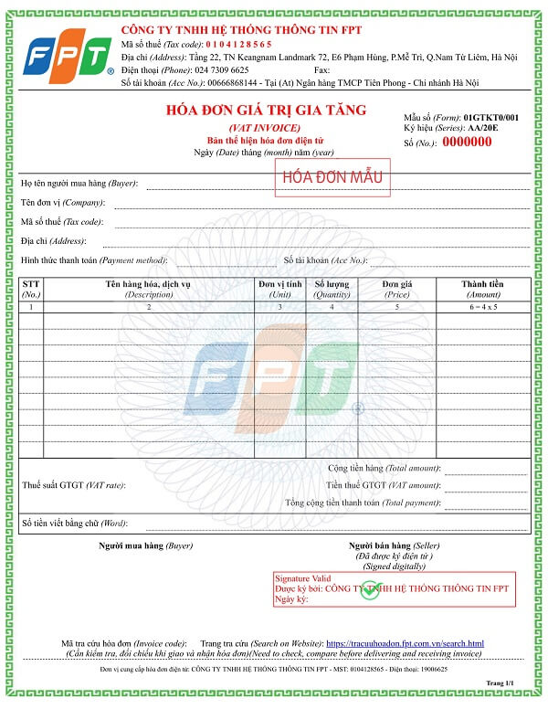 Mau Hoa Don Dien Tu Của Fpt Is 1760278881