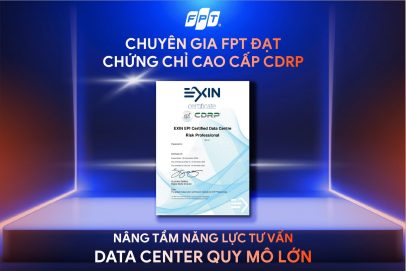 FPT đạt thêm chứng chỉ cao cấp CDRP – khẳng định năng lực trong các dự án data center quy mô lớn