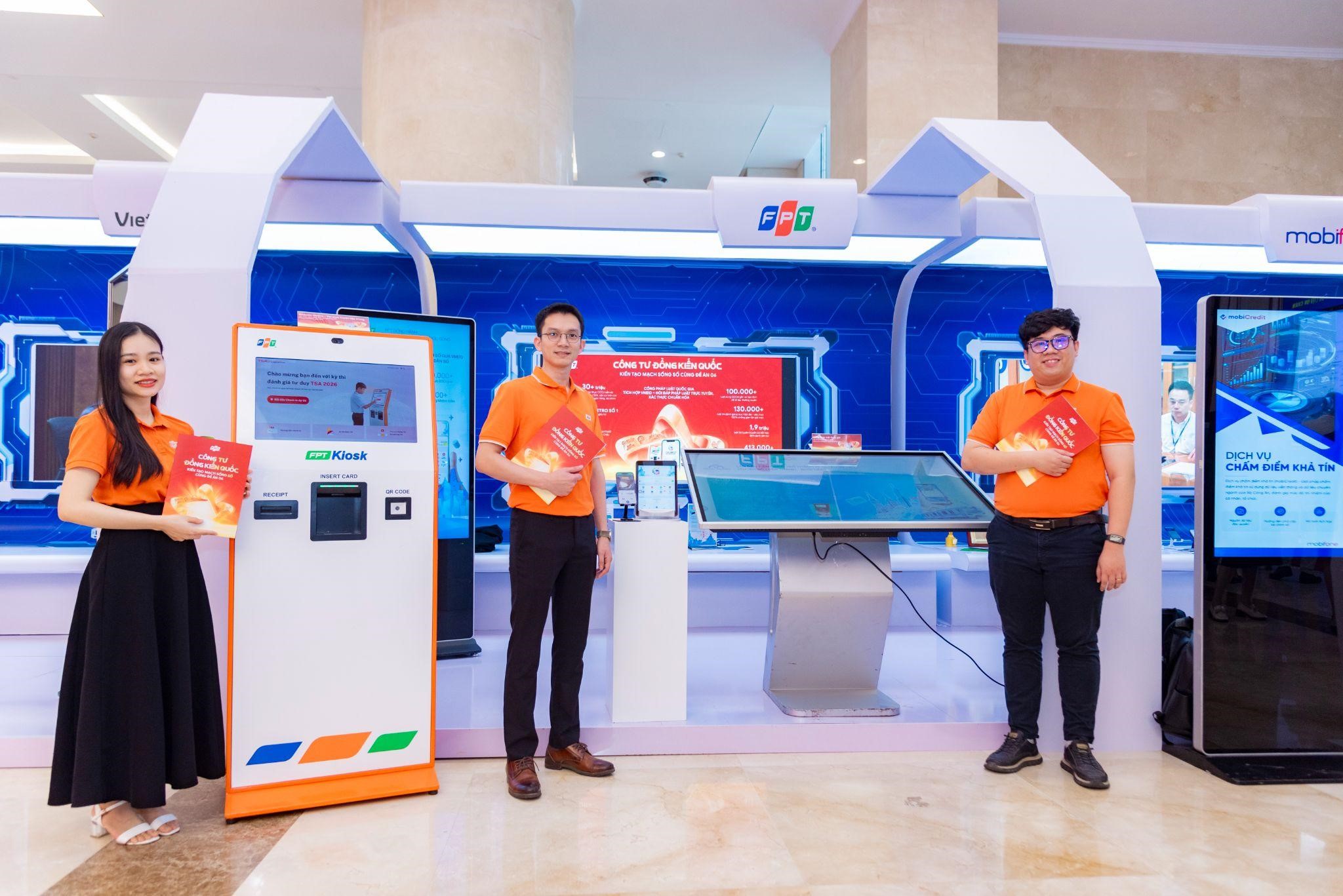 Hệ sinh thái giải pháp FPT kiến tạo các giá trị thực tiễn đưa đề án 06 vào cuộc sống 10 Gian Hàng Của Fpt Tại Hội Nghị 1766051531