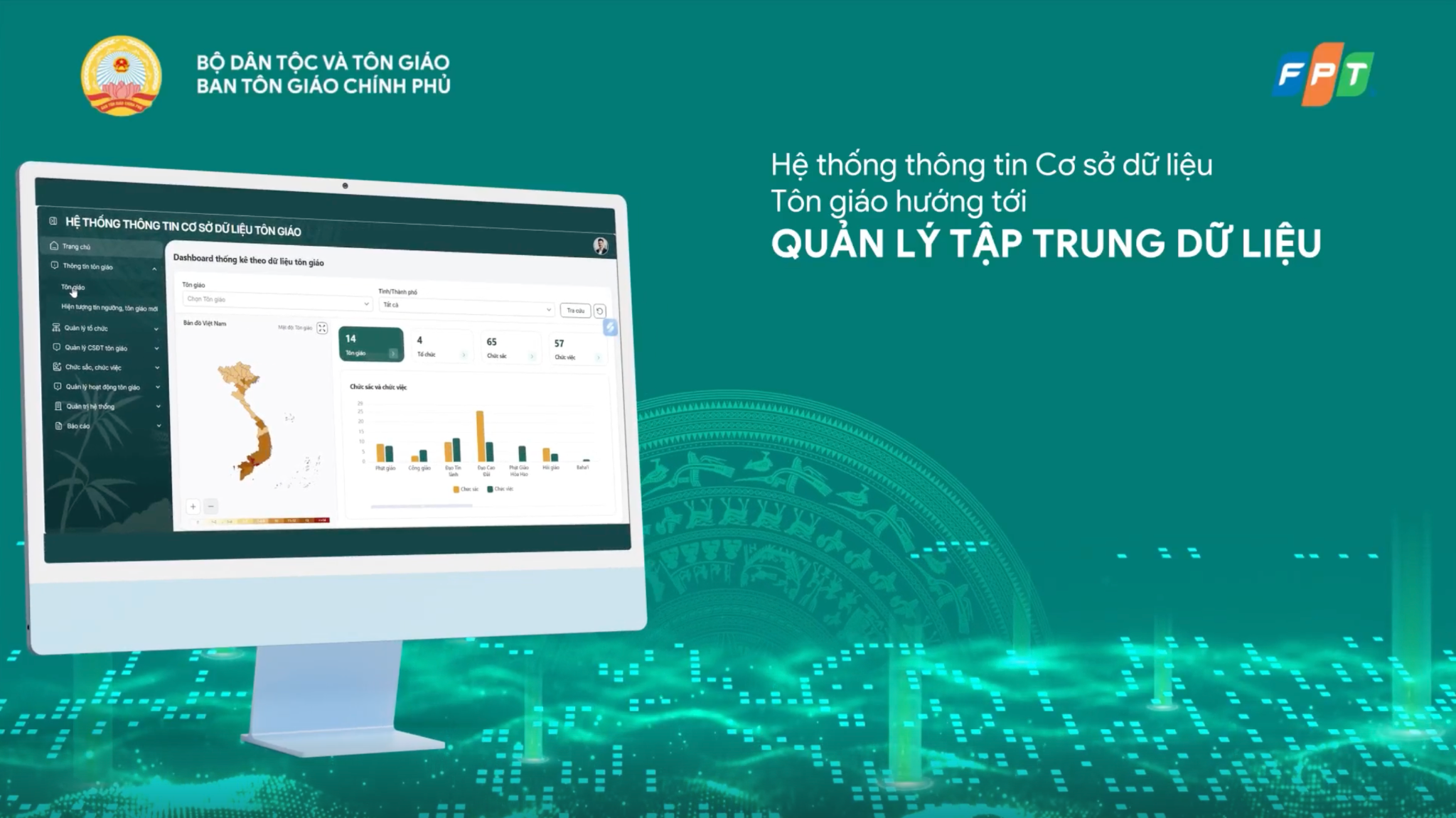 FPT đồng hành Bộ Dân tộc và Tôn giáo triển khai thử nghiệm Hệ thống thông tin Cơ sở dữ liệu phục vụ quản lý nhà nước về tôn giáo 6 Hệ Thống Thông Tin Csdl Tôn Giáo Hướng Tới Số Hoá Và Quản Lý Tập Trung Dữ Liệu Về Tôn Giáo Trên Phạm Vi Toàn Quốc 1767179536