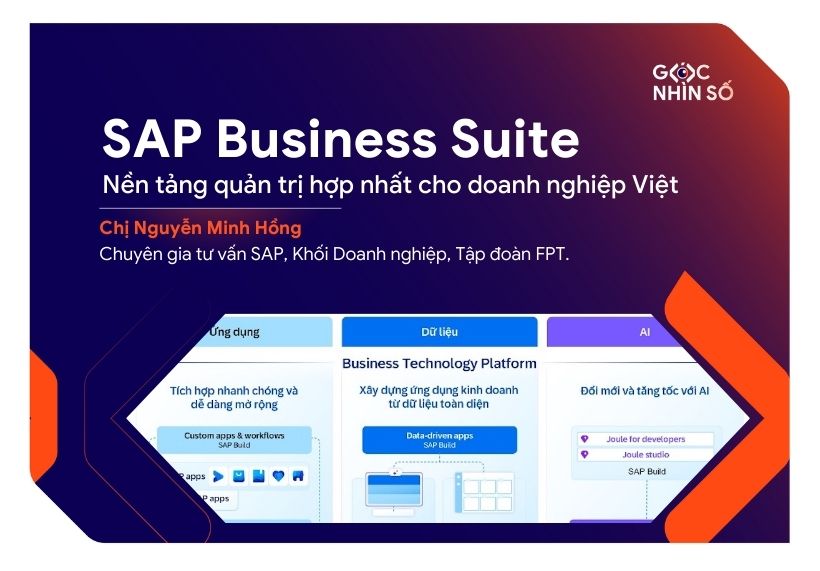 SAP Business Suite – Nền tảng quản trị hợp nhất cho doanh nghiệp Việt trong kỷ nguyên AI
