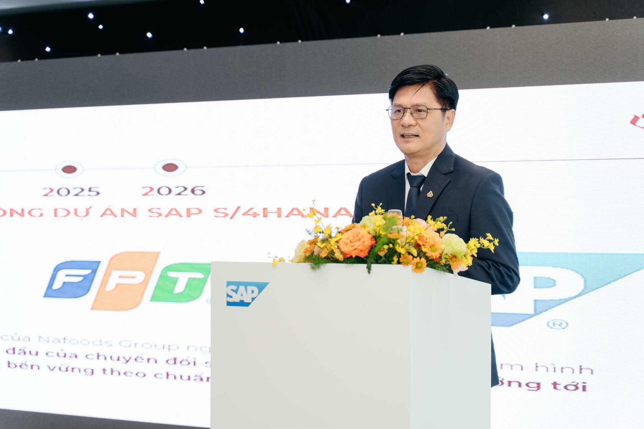 Nafoods Group và Tập đoàn FPT hợp tác chiến lược toàn diện về chuyển đổi số chuỗi giá trị nông nghiệp 6 Ảnh 2 Ông Nguyễn Mạnh Hùng Tổng Giám đốc Nafoods Group Chia Sẻ Lý Do Và Mục Tiêu Chiến Lược Quan Trọng Của Nafoods Khi Thực Hiện Chuyển đổi Số Diện Rộng 1767842566