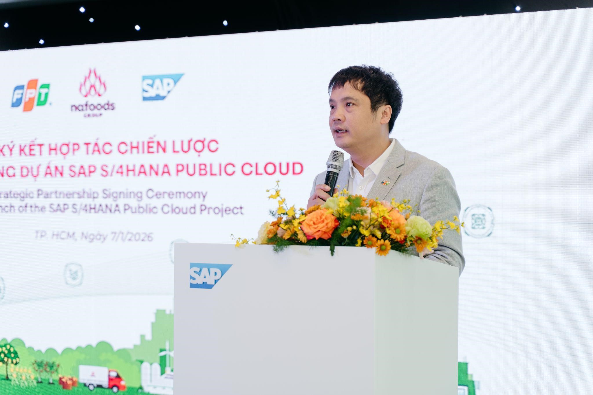 Nafoods Group và Tập đoàn FPT hợp tác chiến lược toàn diện về chuyển đổi số chuỗi giá trị nông nghiệp 7 Ảnh 3 Ông Nguyễn Văn Khoa – Tổng Giám đốc Tập đoàn Fpt Cam Kết đồng Hành Cùng Nafoods Trên Hành Trình Chuyển đổi Số Chuỗi Giá Trị Nông Nghiệp 1767842565