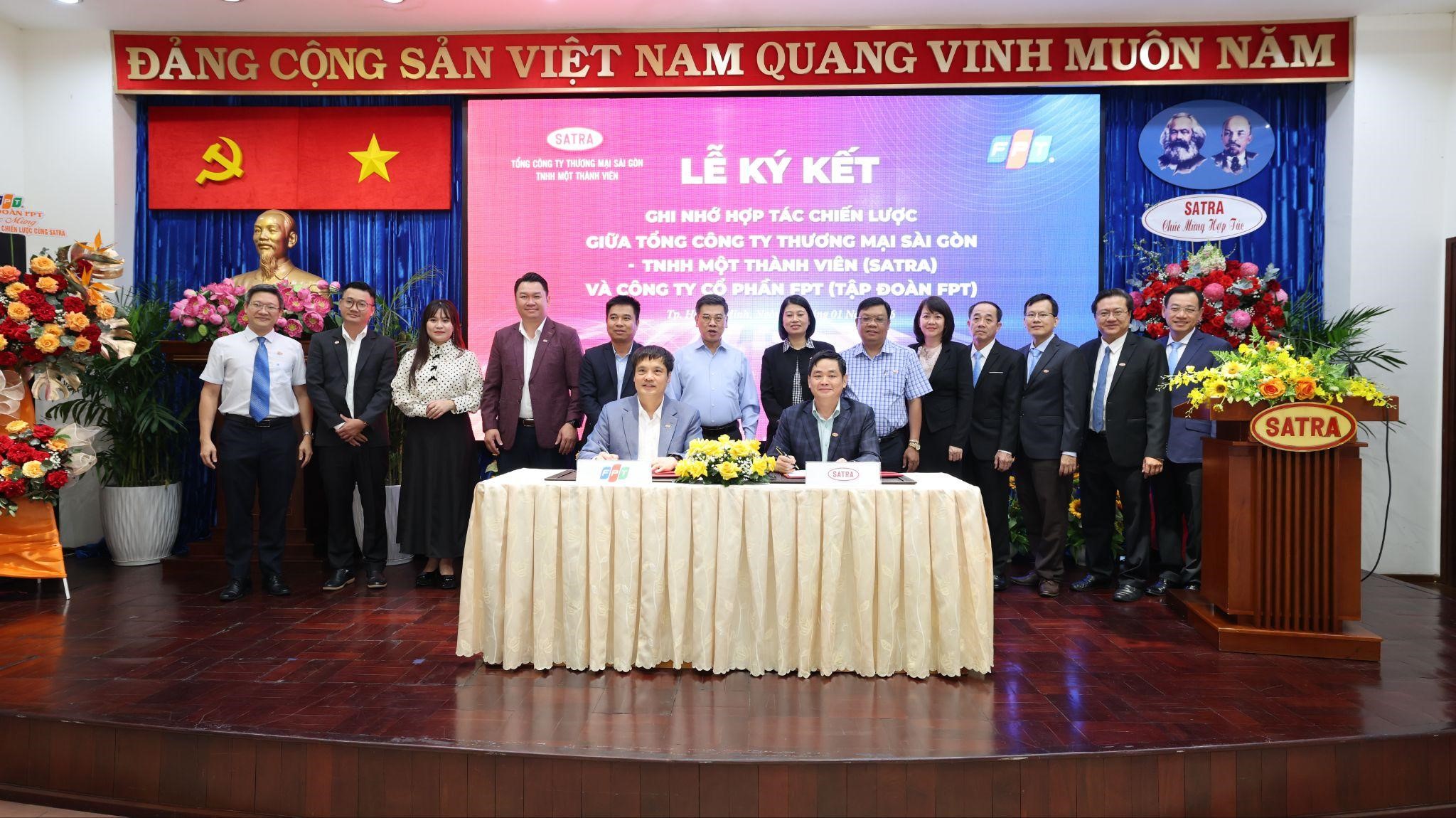 SATRA và FPT ký kết hợp tác thúc đẩy chuyển đổi số trong lĩnh vực thương mại – dịch vụ 10 Ảnh 4 Satra Và Fpt Ký Kết Hợp Tác Thúc đẩy Chuyển đổi Số Trong Lĩnh Vực Thương Mại – Dịch Vụ 1767841059