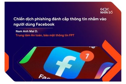 Chiến dịch phishing đánh cắp thông tin nhắm vào người dùng Facebook