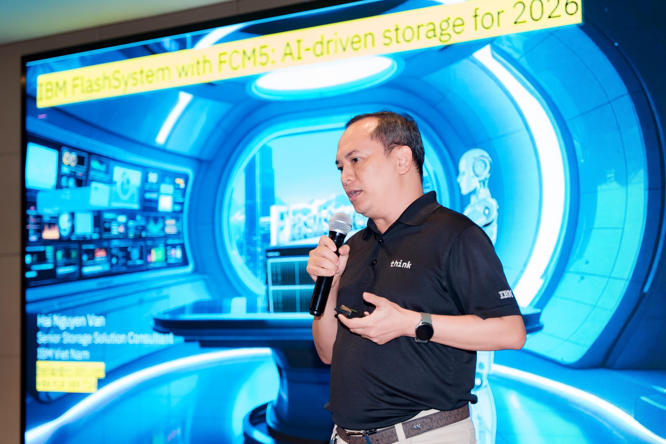 Chuyên gia từ FPT và IBM chia sẻ chiến lược vận hành thông minh từ dữ liệu và AI 12 Anh Hải Ibm1 1774578286