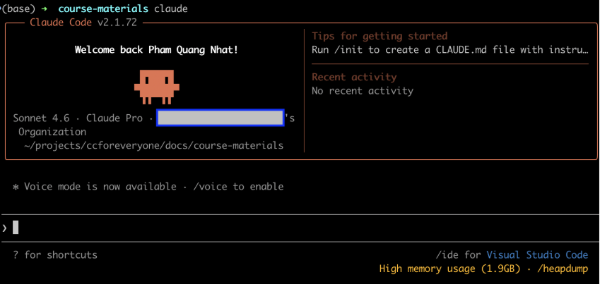 Claude Code là gì? 3 tác động của Claude Code tới ngành phát triển phần mềm 5 Claude Code 1 1773635195